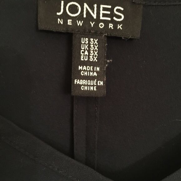 Jones New York drape Top! Gorgeous! - Picture 4 of 6